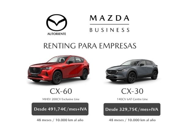 Autoriente, concesionario Mazda Business certificado