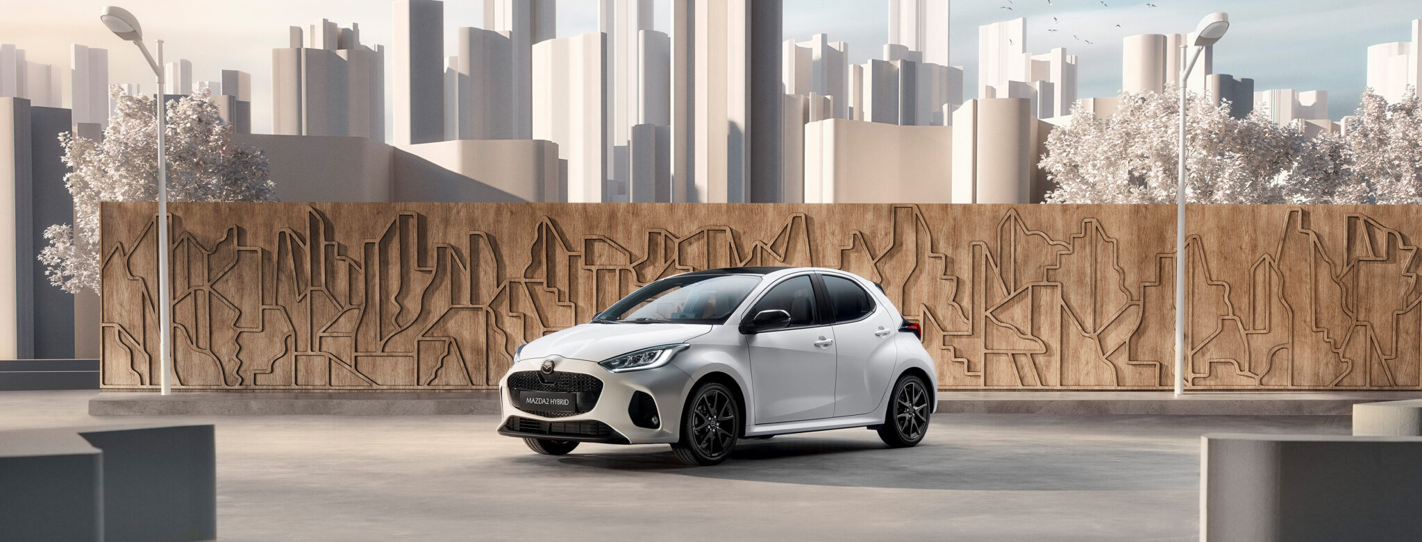 Mazda2 Hybrid en MOGACAR