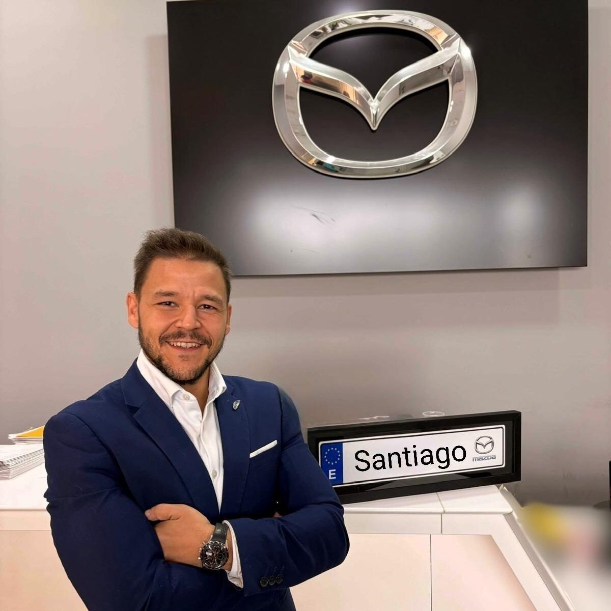 Santiago Alcon Jefe de Ventas y Mazda Selected