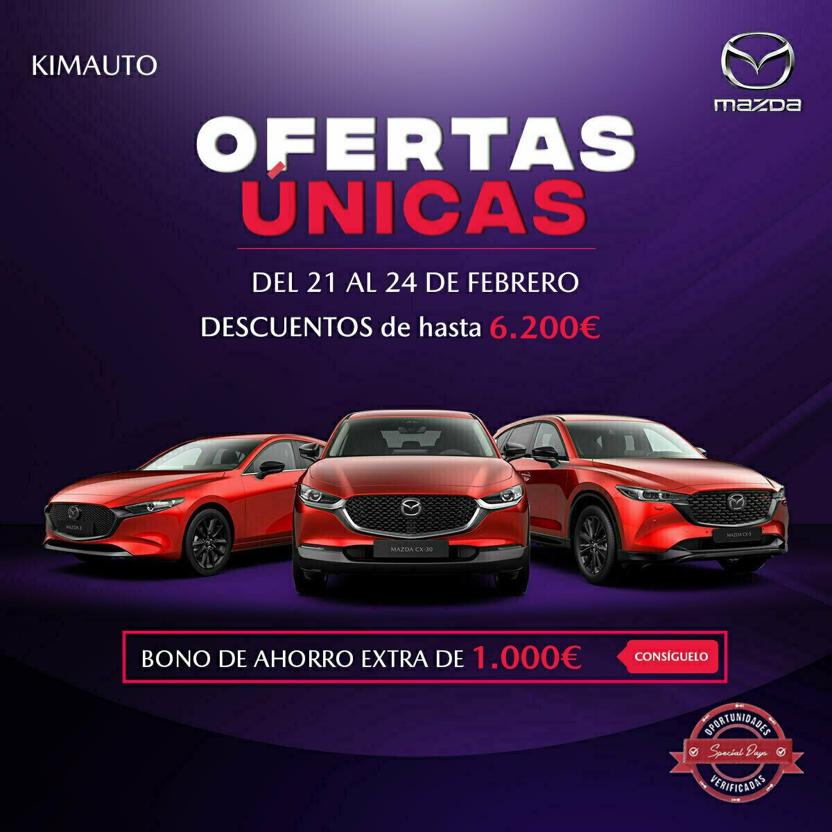 SPECIAL DAYS EN MAZDA