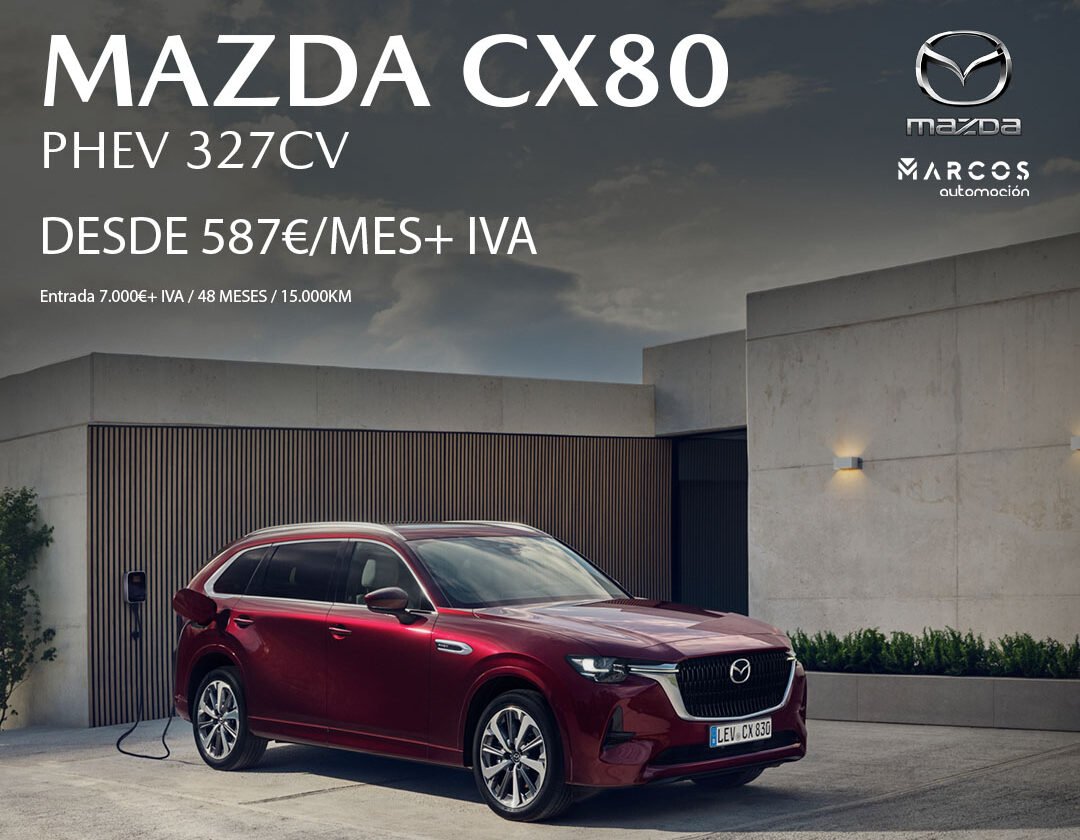 Mazda Renting CX-80 Mazda CX-80 PHEV 327 CV