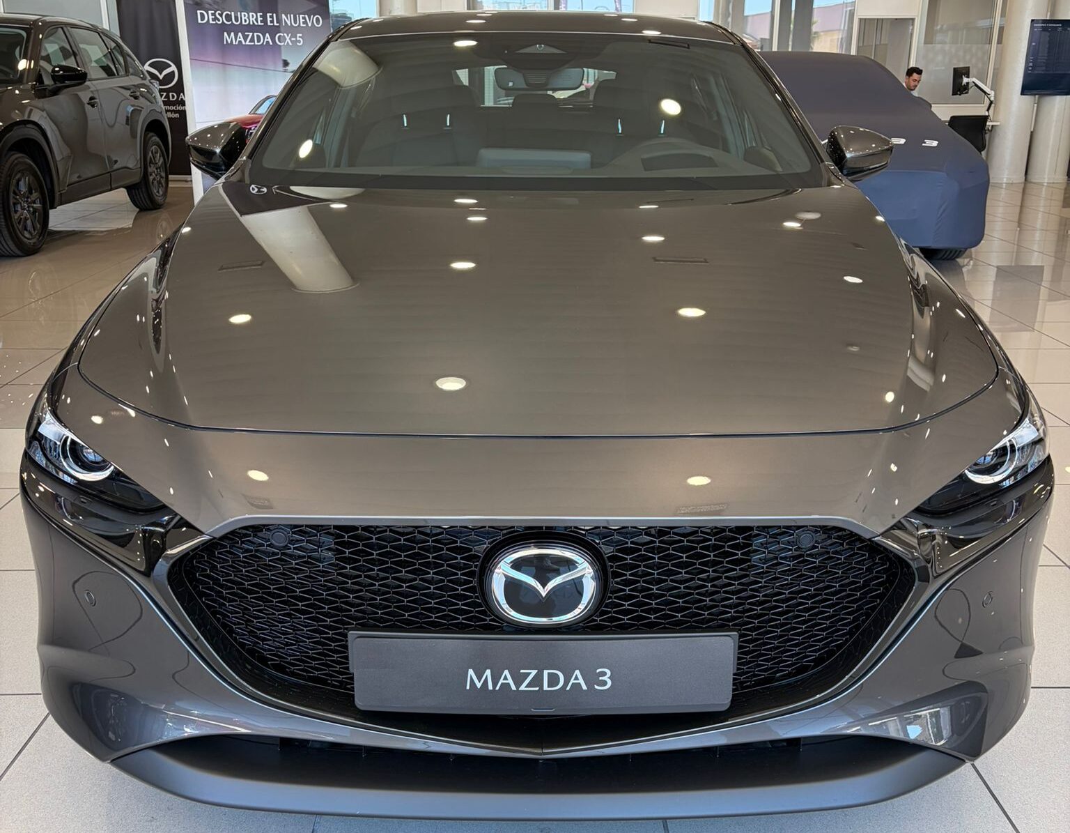 MAZDA 3 2.5 140CV AT CENTRE-LINE MACHINE GREY 