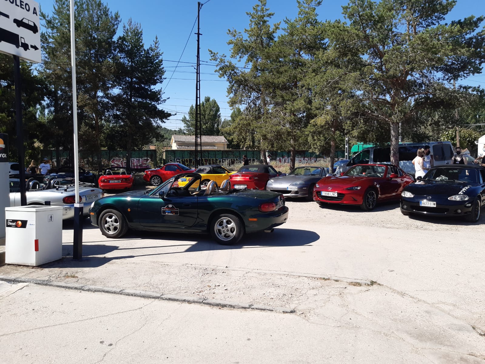 Éxito rotundo de la excursión del club Mazda MX-5 organizada en Guadalajara