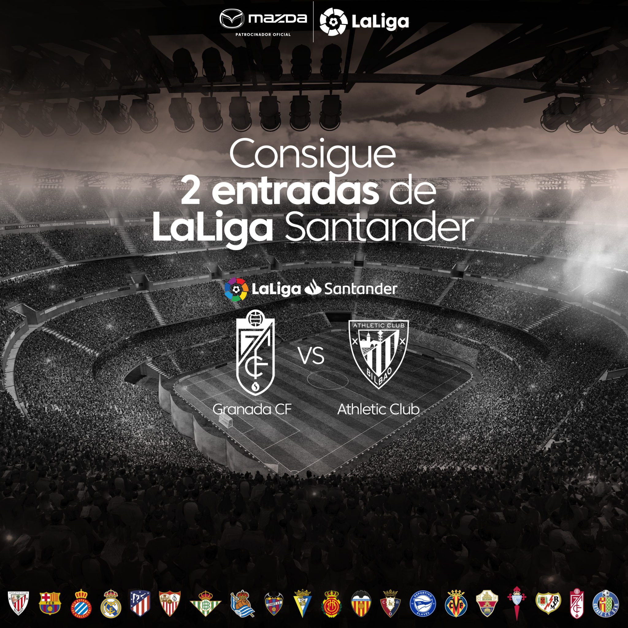 Bases legales Concurso “Partido Granada CF vs Athletic Club La Liga Santander”