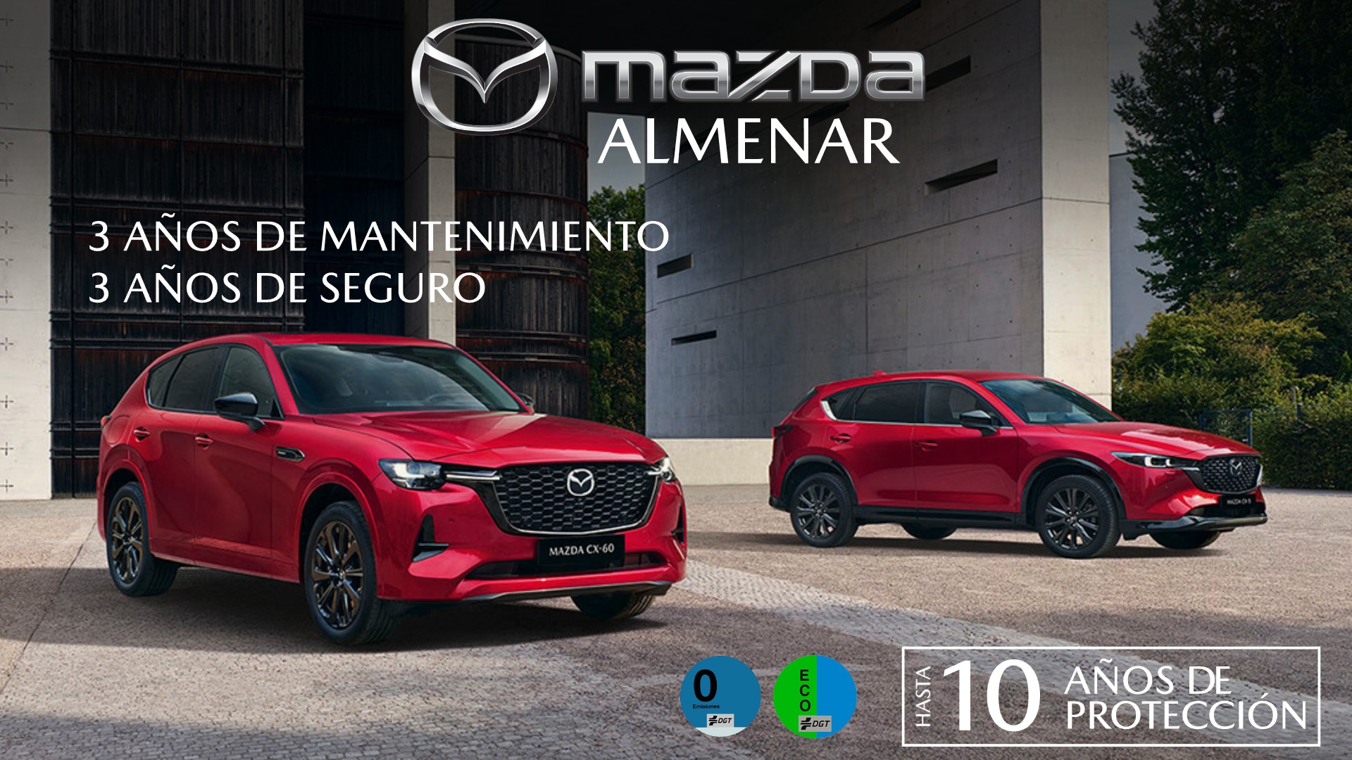 Ahora, 3 años de seguro a todo riesgo, 3 años de mantenimiento y hasta 10 años de protección gratuitos