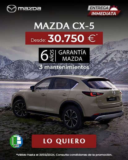 Mazda CX-5 desde 30.750€