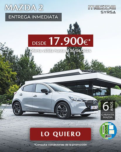 Mazda 2 desde 17.900€